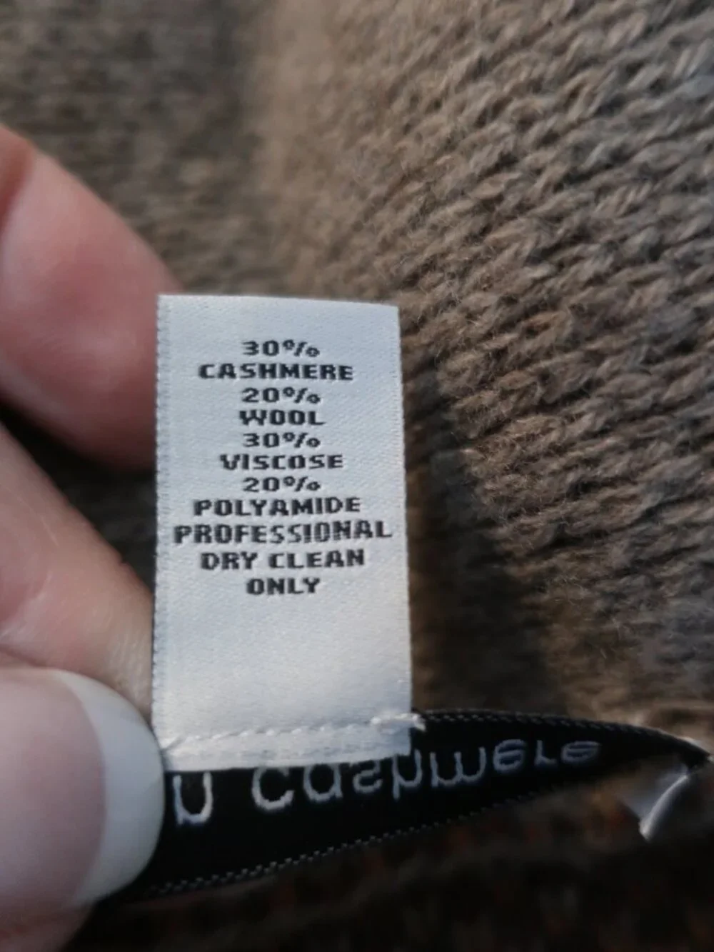 Womens Autumn Cashmere Brown, Orange, Grn Fringe Trim Belted Cardigan Sweater S - Picture 8 of 8